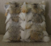 Real Golden Island Fox Pillow