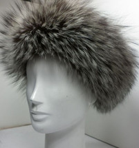 Real Silver Fox Headband New (made in the U.S.A.)