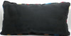 Real Mink Fur Sections Pillow sheared multicolor genuine authentic with faux suede back