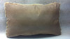 Real Genuine Laser Sheared Rabbit Fur Pillow New made in USA cushion faux suede back