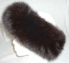 Real Fur Headband Brown