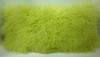 Mongolian Tibetan Lamb Fur  Lemon Lime Tibet  Pillow New cushion made in USA