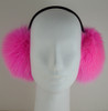 Real Pink Fur Earmuffs