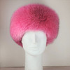 Real Hot Pink Fox Fur Headband