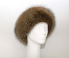 Genuine 2 tone fox fur headband