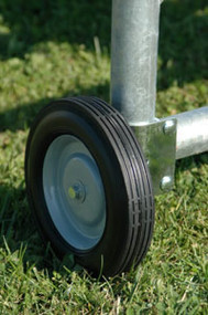USA Made Heavy Duty Easy Open Gate Wheel for Tube and Farm Gates Stop Sinking