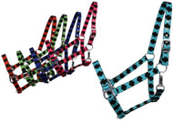 Halter - 2 Ply nylon halter with cross pattern