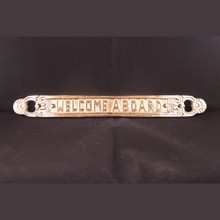 GT1500 – Welcome Aboard Plaque