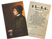 St. Elizabeth Ann Seton Holy Card