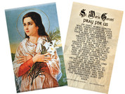 St. Maria Goretti Holy Card