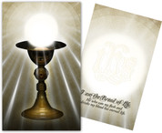 Eucharist, I am the Bread of Life Holy Card