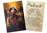 Mary Undoer of Knots Marriage Prayer Holy Card