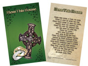 Irish "Bless This House" Holy Card