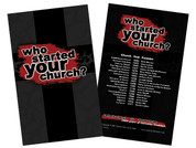 Who Started Your Church Holy Card