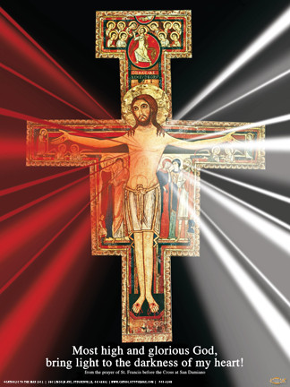 San Damiano Divine Mercy Wall Graphic - Steubenville Press