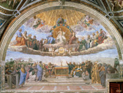Disputation of the Eucharist Wall Graphic