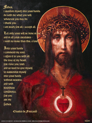 Prayer of Abandonment Wall Graphic - Steubenville Press