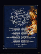 Mary the Magnificat Wall Graphic