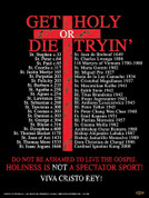 Get Holy or Die Tryin' Wall Graphic