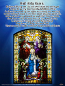 Hail Holy Queen (Coronation of Mary) Wall Graphic