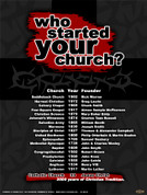 Who Started Your Church Teaching Tool