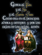 Spanish Trinity & Glory Be Poster
