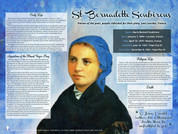 St. Bernadette Soubirous Explained Poster