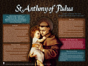 Saint Anthony of Padua Explained Poster
