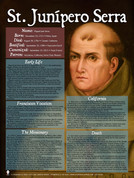 St. Junipero Serra Explained Poster