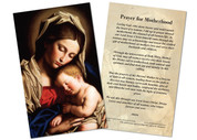 Prayer Card for Motherhood