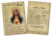 Immaculate Heart of Mary Devotion Faith Explained Card