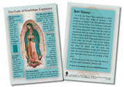 Our Lady of Guadalupe Faith Explained Card