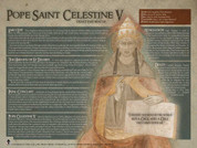 Pope St. Celestine V Saints Explained Poster