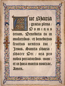 Latin Hail Mary Poster