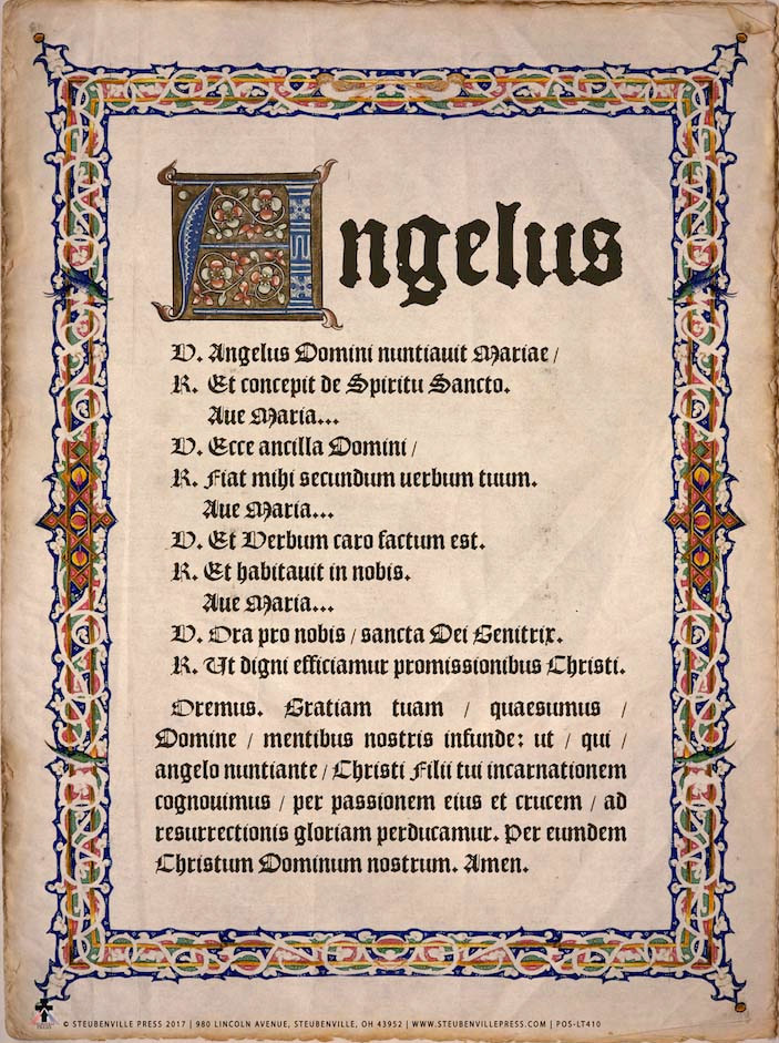 Latin Angelus Poster