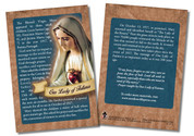 Our Lady of Fatima 100 Year Anniversary Faith Explained Card