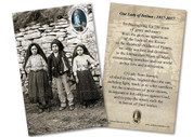 Children of Fatima 100 Year Anniversary Holy Card