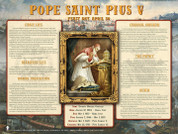 Pope Saint Pius V Explained Poster