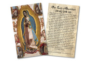Virgin of Guadalupe Holy Card