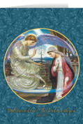 The Annunciation by Edward A Fellowes-Prynne Greeting Card
