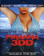 PIRANHA 3DD (3PC) (+DVD) BLU-RAY