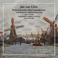 JAN VAN GILSE OLIVER PORCELIJN TRIENDL - JAN VAN GILSE: PIANO CD