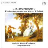 MOZART WEISS - CLARINETISSIMO CD