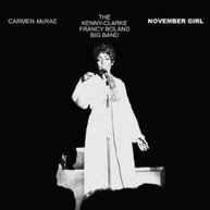 CARMEN MCRAE - NOVEMBER GIRL CD
