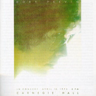 DORY PREVIN - LIVE AT CARNEGIE HALL CD