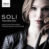 BARTOK TAMSIN - SOLI WALEY-COHEN -COHEN,TAMSIN - SOLI - WORKS FOR SOLO CD