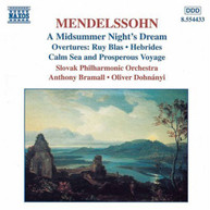 MENDELSSOHN /  BRAMALL / DOHNANYI - MIDSUMMER NIGHT'S DREAM CD