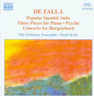 FALLA /  SCHIRMER ENSEMBLE - POPULAR SPANISH SUITE / THREE PIECES FOR CD
