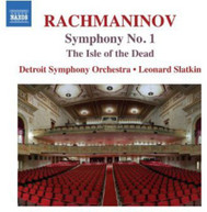 RACHMANINOV /  SLATKIN / DETROIT SYMPHONY ORCH - SYMPHONY NO 1: ISLE OF CD