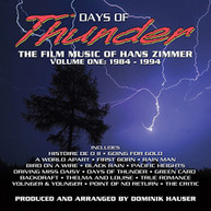 HANS ZIMMER - DAYS OF THUNDER SOUNDTRACK CD